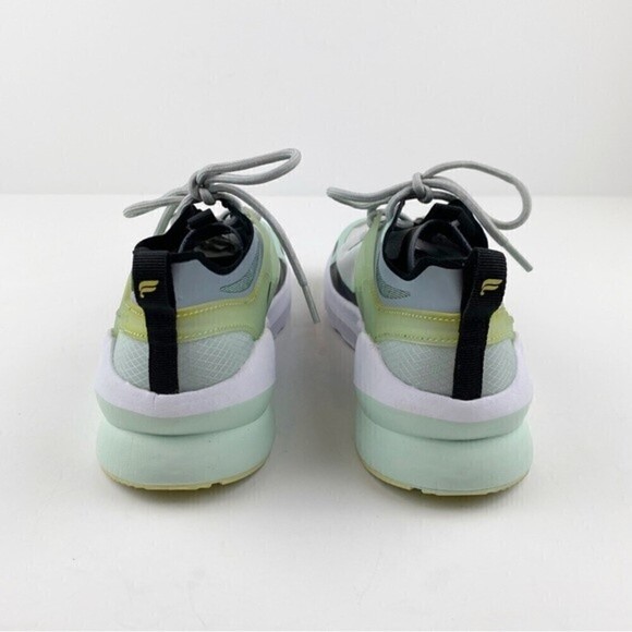 Fabletics Cheviot Performance Memory Form Ultra Lightweight Sneakers Green 6.5 - Picture 6 of 13